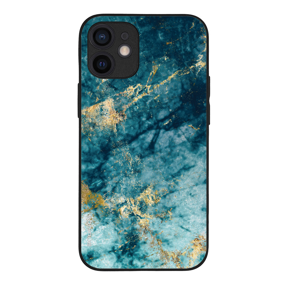 Θήκη Sonique Marble για Apple iPhone 12 mini Μπλε