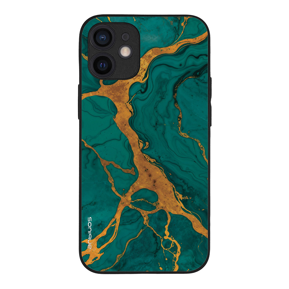 Θήκη Sonique Marble για Apple iPhone 12 mini Πράσινο