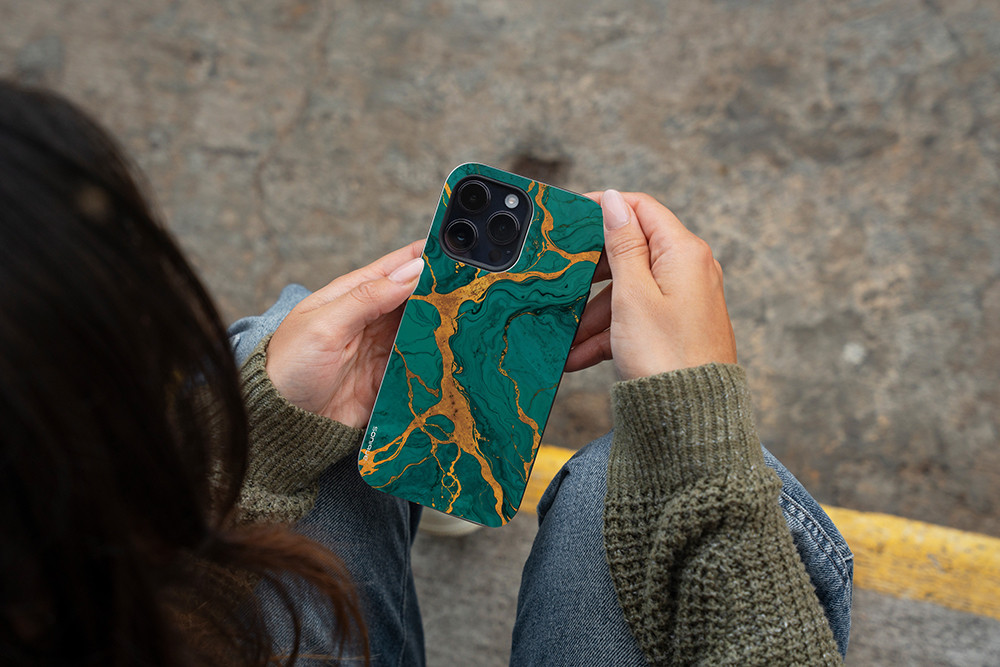 Θήκη Sonique Marble για Apple iPhone 13 Πράσινο