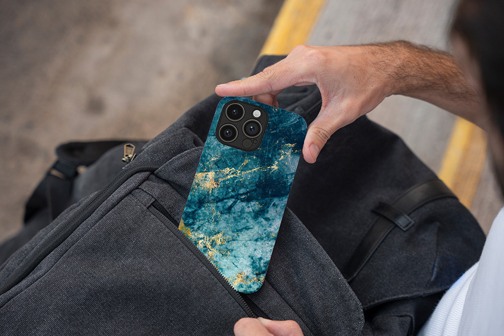 Θήκη Sonique Marble Series για Xiaomi Redmi Note 12 5G / Poco X5 5G Μπλε