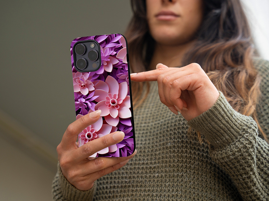 Θήκη Sonique 3D Flower Series για Xiaomi Poco X3 NFC / Poco X3 Pro Ροζ