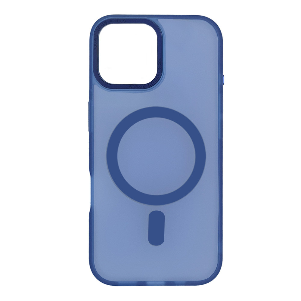 Θήκη Magnetic MagMatte Sonique Apple iPhone 15 Pro Μπλε Σκούρο
