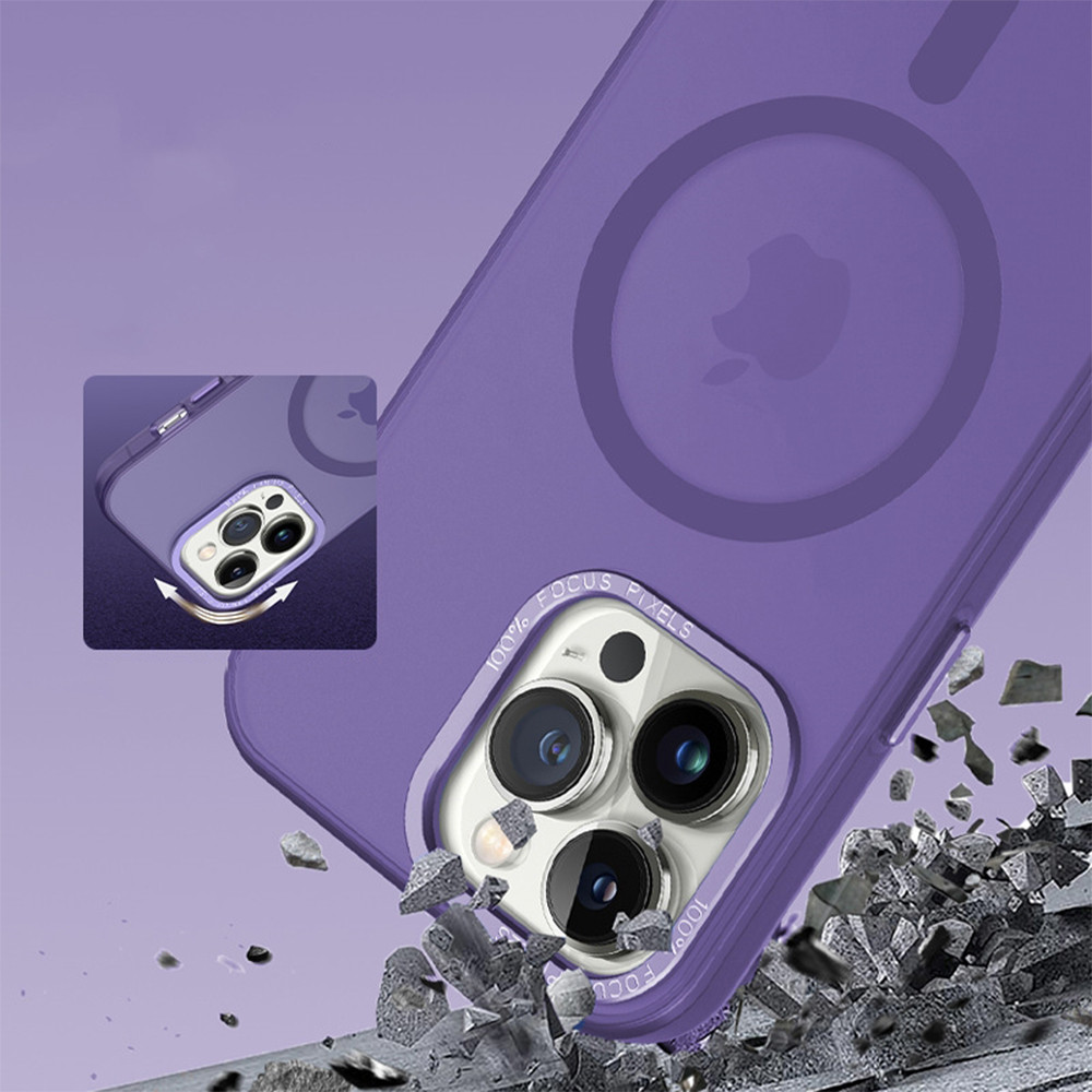 Θήκη Magnetic MagMatte Sonique Apple iPhone 16 Pro Max Μαύρο
