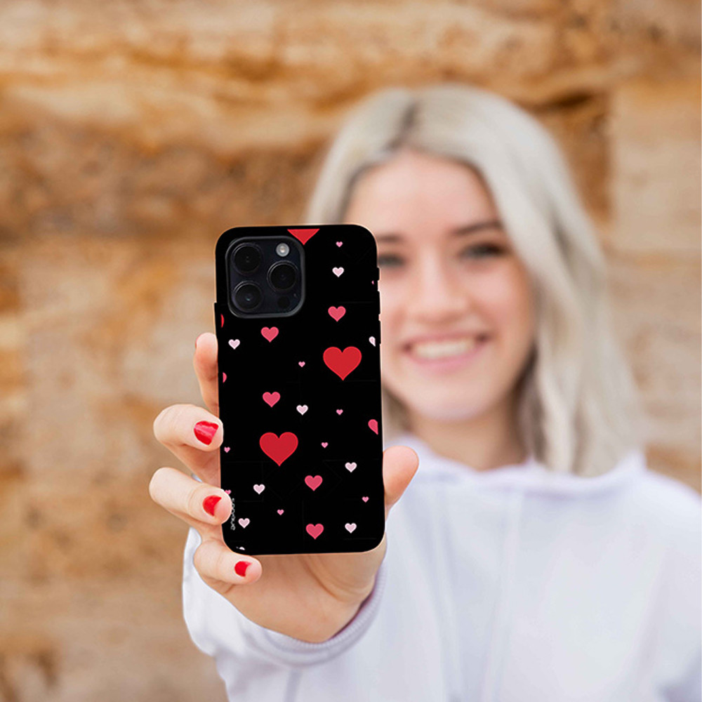 Θήκη Sonique Heart Series για Samsung Galaxy S25 Ultra Μαύρο