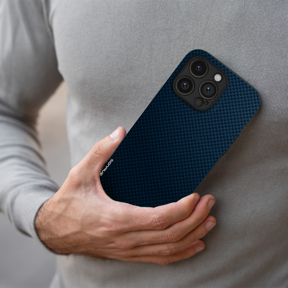 Θήκη Sonique Carbon Series για Samsung Galaxy M15 5G Μπλε