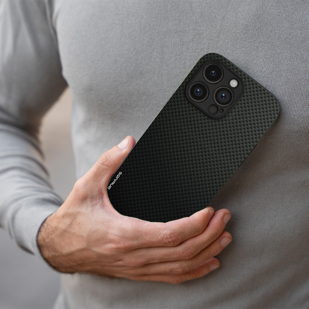 Θήκη Sonique Carbon Series για Samsung Galaxy M23 5G Μαύρο 01