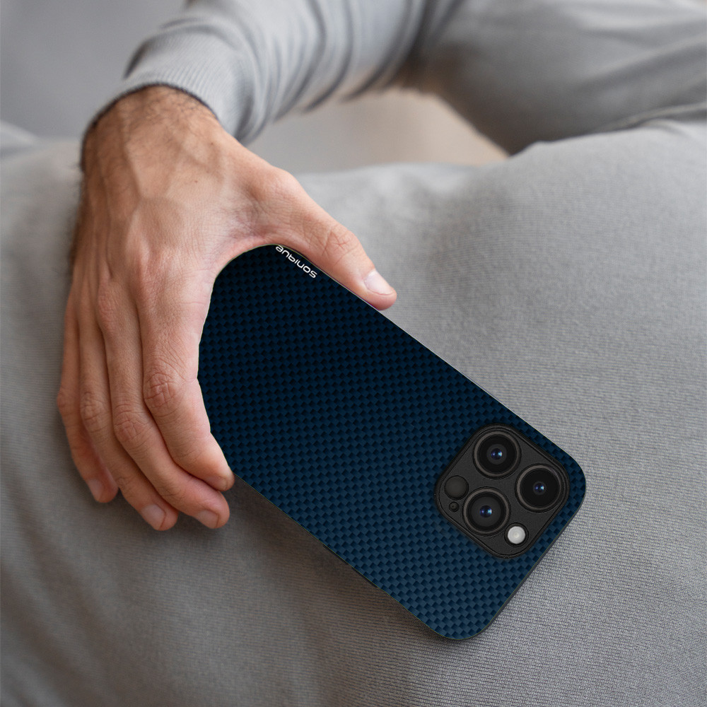 Θήκη Sonique Carbon Series για Samsung Galaxy M23 5G Μπλε