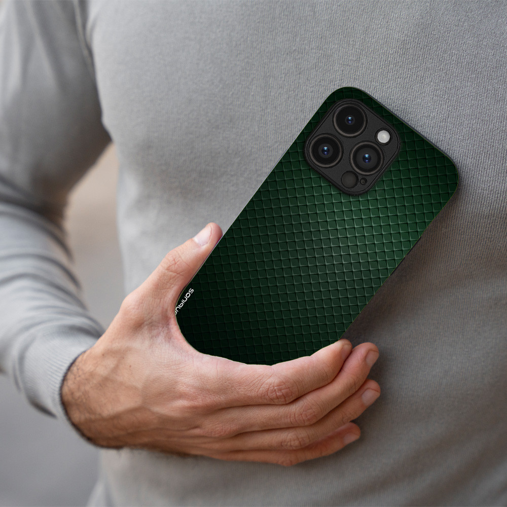 Θήκη Sonique Carbon Series για Samsung Galaxy M55 5G Πράσινο