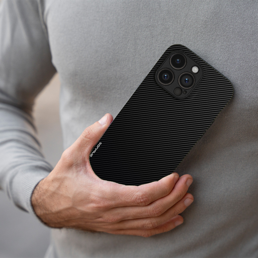 Θήκη Sonique Carbon Series για Samsung Galaxy S21 Plus Μαύρο