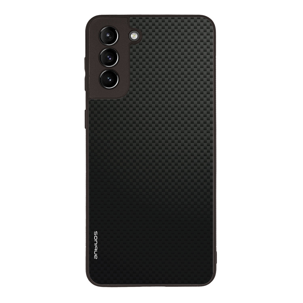 Θήκη Sonique Carbon Series για Samsung Galaxy S21 Plus Μαύρο 01