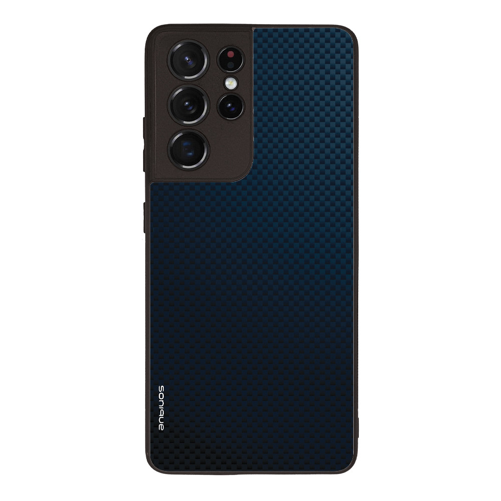 Θήκη Sonique Carbon Series για Samsung Galaxy S21 Ultra Μπλε