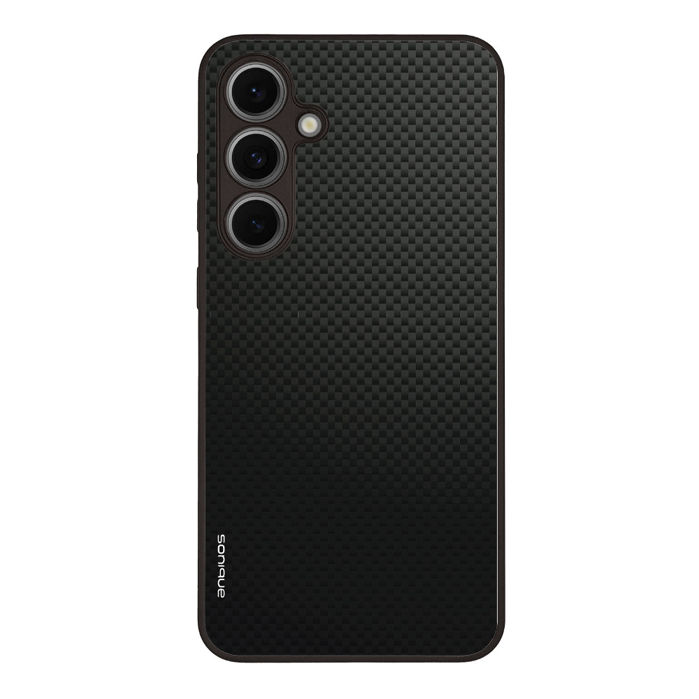 Θήκη Sonique Carbon Series για Samsung Galaxy S24 FE Μαύρο 01