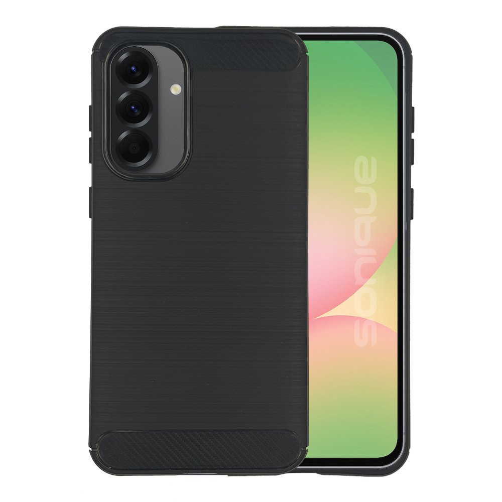Θήκη Σιλικόνης Sonique Carbon Brushed Samsung Galaxy A56 5G Μαύρο