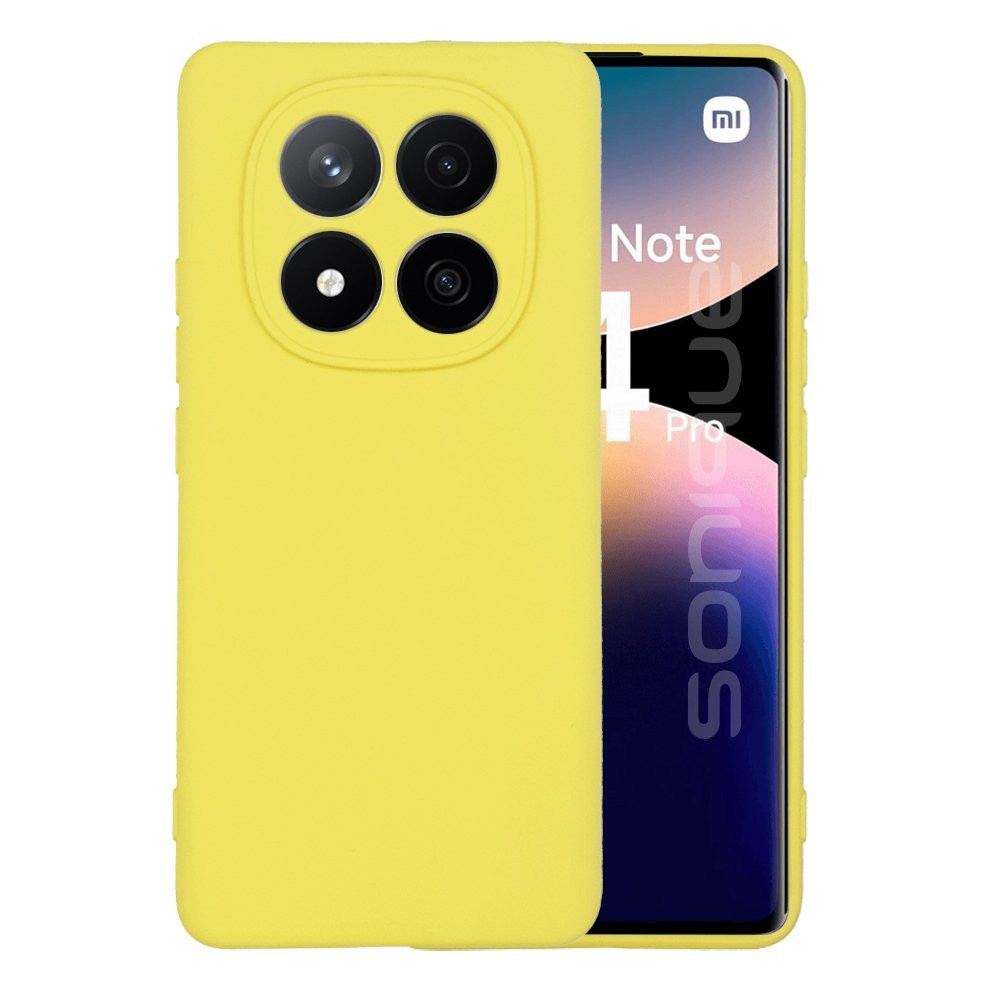 Θήκη Σιλικόνης My Colors Sonique Xiaomi Redmi Note 14 Pro 5G / Poco X7 5G Κίτρινο