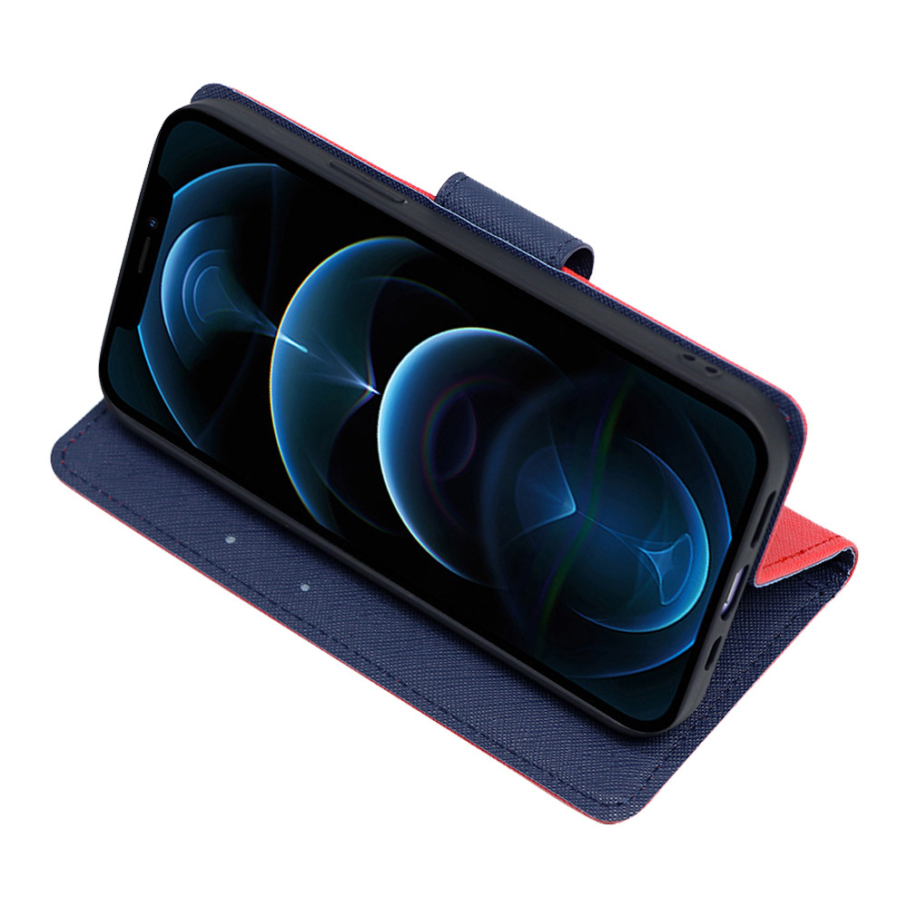 Θήκη Πορτοφόλι Sonique Trend Wallet Samsung Galaxy A56 5G Κόκκινο / Σκούρο Μπλε