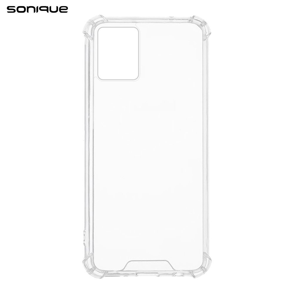 Θήκη Σιλικόνης Sonique Armor Clear Anti Shock Motorola Moto G53 5G Διάφανο