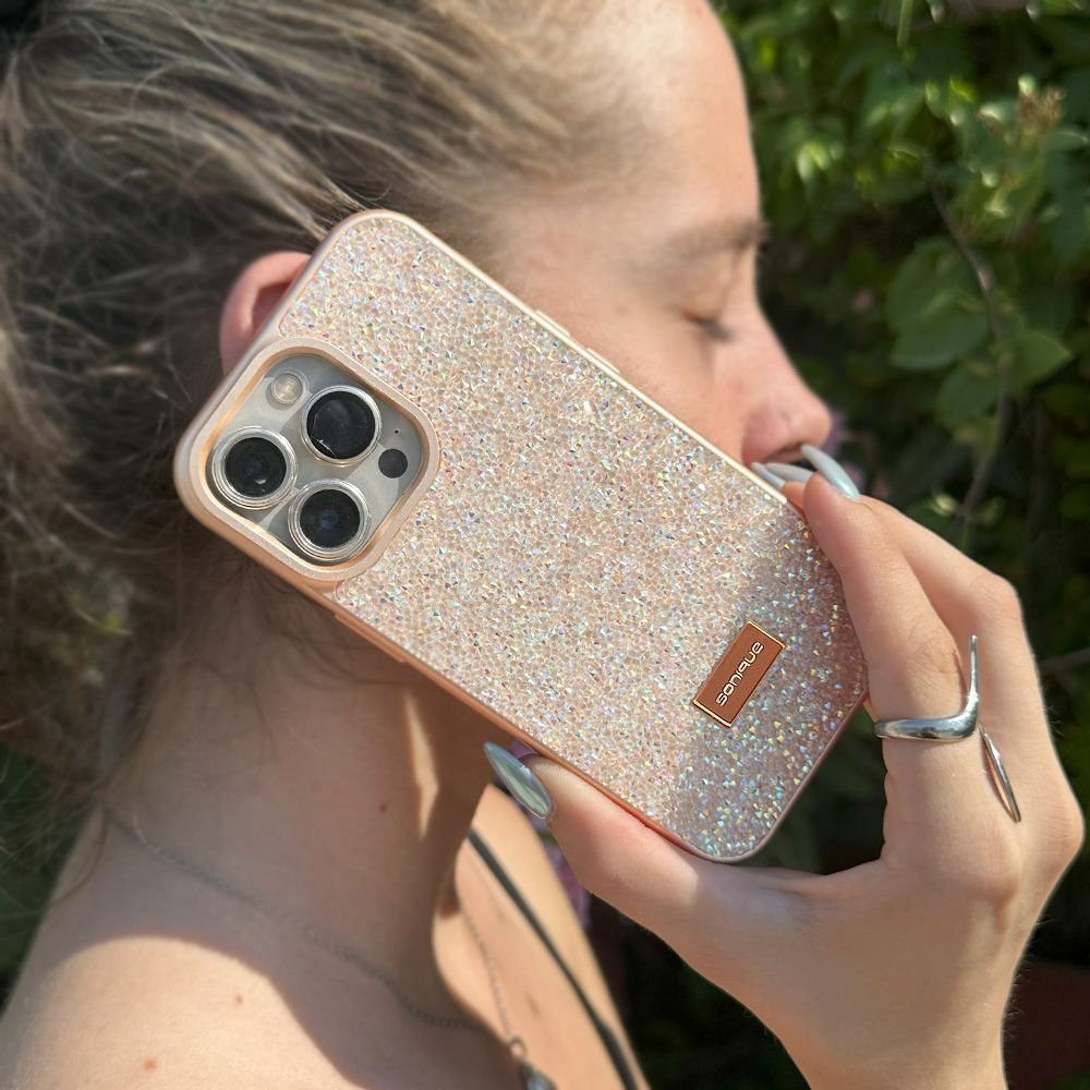 Θήκη Lux Diamond Sonique Apple iPhone 14 Plus Χρυσό