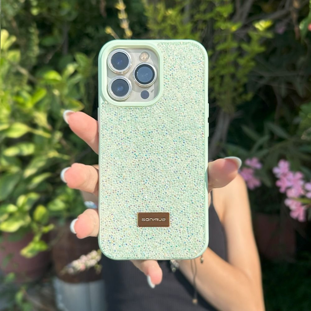 Θήκη Lux Diamond Sonique Apple iPhone 14 Pro Max Βεραμάν
