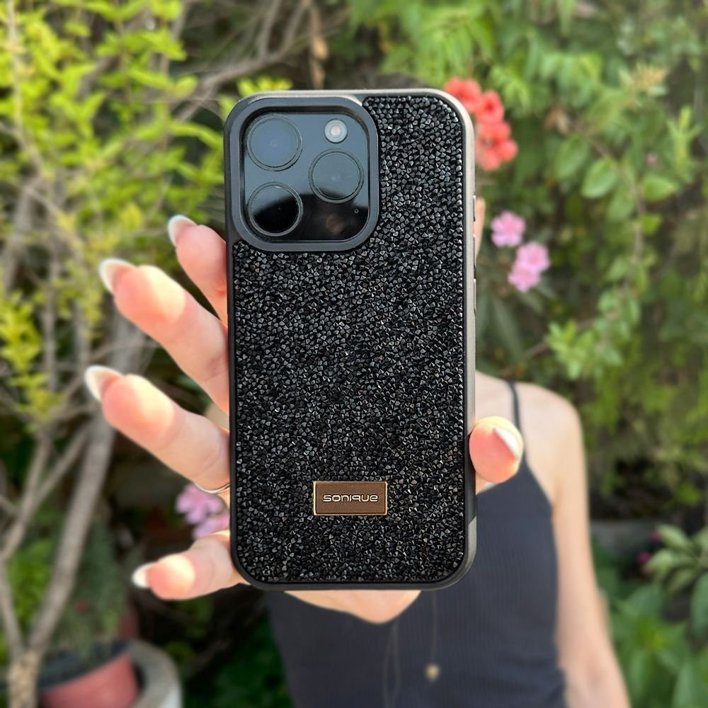 Θήκη Lux Diamond Sonique Apple iPhone 15 Μαύρο