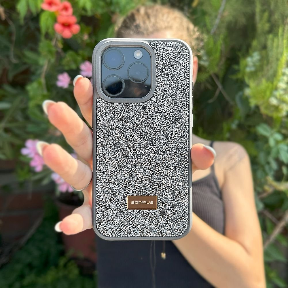 Θήκη Lux Diamond Sonique Apple iPhone 15 Plus Ασημί