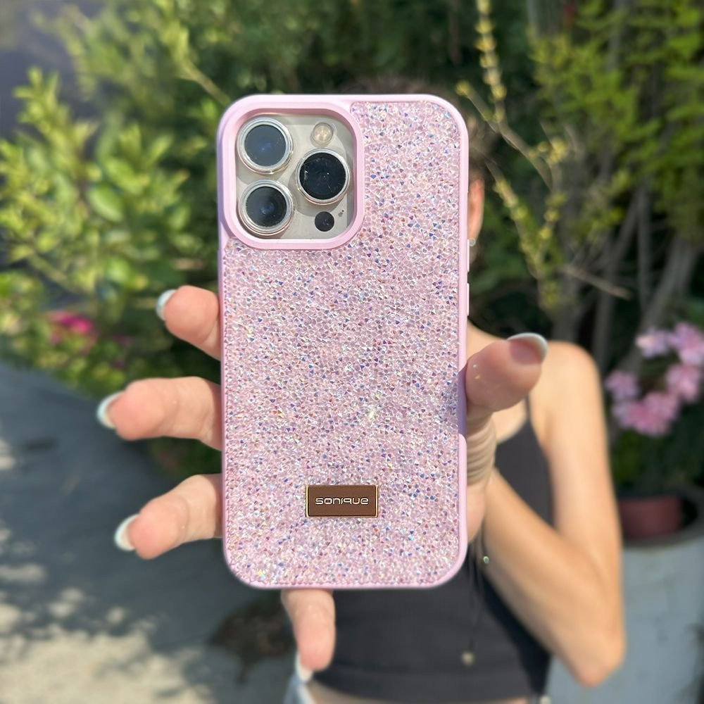 Θήκη Lux Diamond Sonique Apple iPhone 15 Pro Max Ροζ