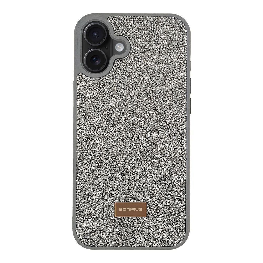 Θήκη Lux Diamond Sonique Apple iPhone 16 Ασημί