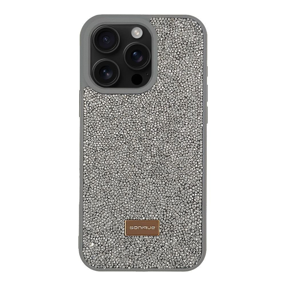 Θήκη Lux Diamond Sonique Apple iPhone 16 Pro Ασημί