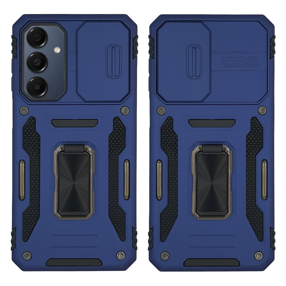 Θήκη Ring Armor CamShield Sonique για Samsung Galaxy A16 4G / Galaxy A16 5G Μπλέ