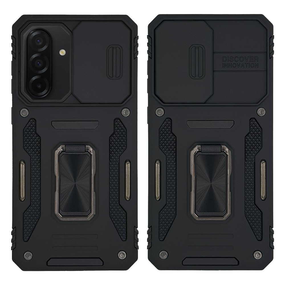 Θήκη Ring Armor CamShield Sonique για Samsung Galaxy A26 5G Μαύρο