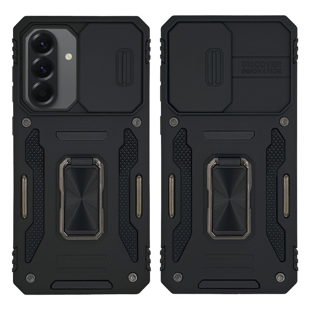 Θήκη Ring Armor CamShield Sonique για Samsung Galaxy A56 5G Μαύρο