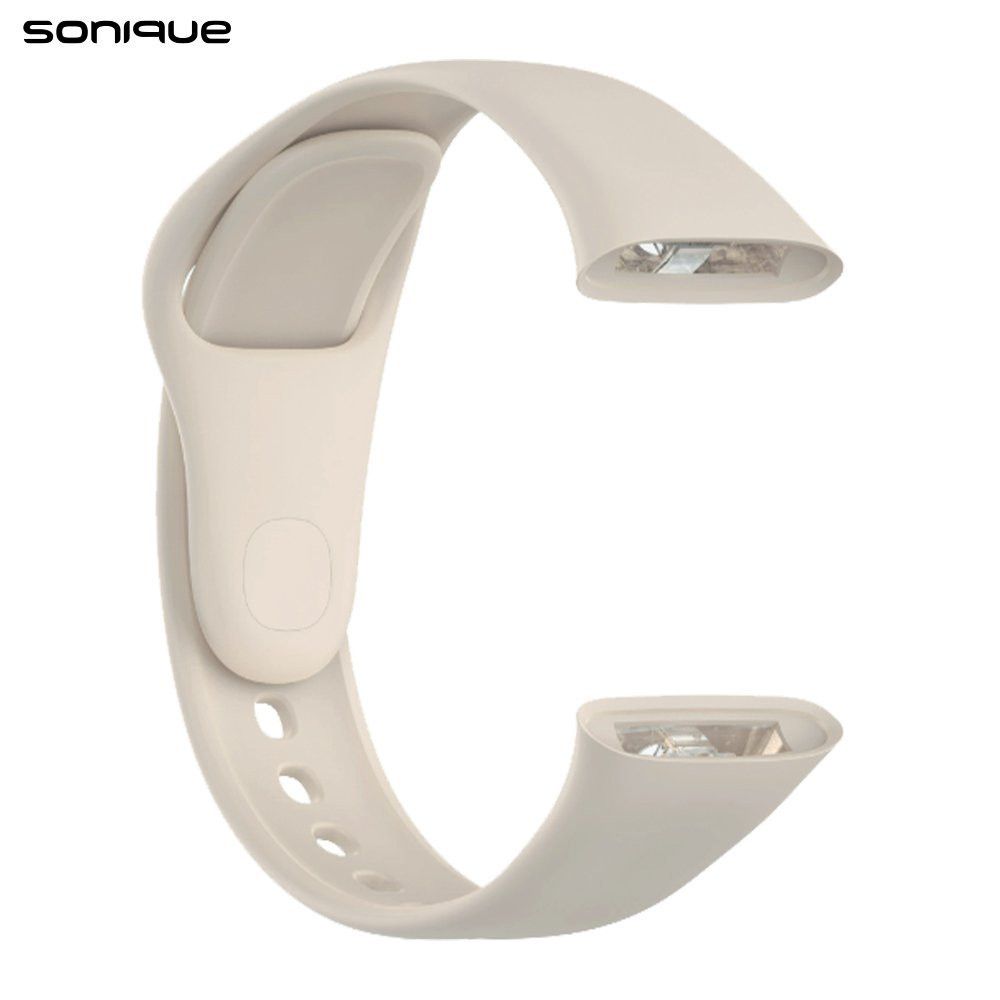 Λουράκι Σιλικόνης Sonique Color για Xiaomi Redmi Watch 3 Μπεζ