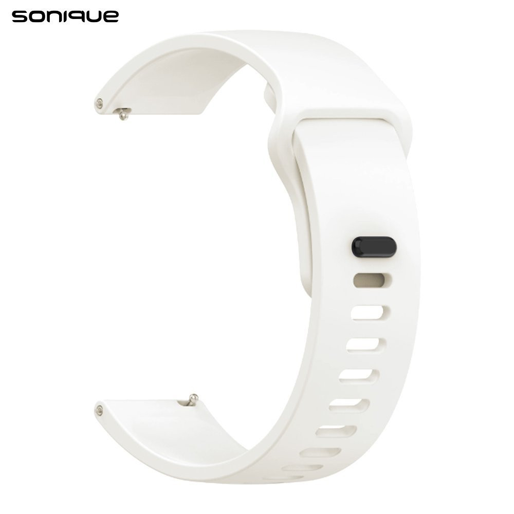 Λουράκι Σιλικόνης Sonique Color για Xiaomi Redmi Watch 5 Active / Redmi Watch 5 Lite Λευκό