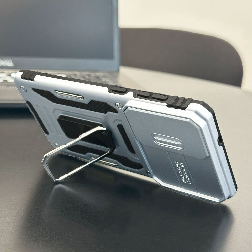 Θήκη Ring Armor CamShield Sonique για Apple iPhone 17 Pro Γκρι