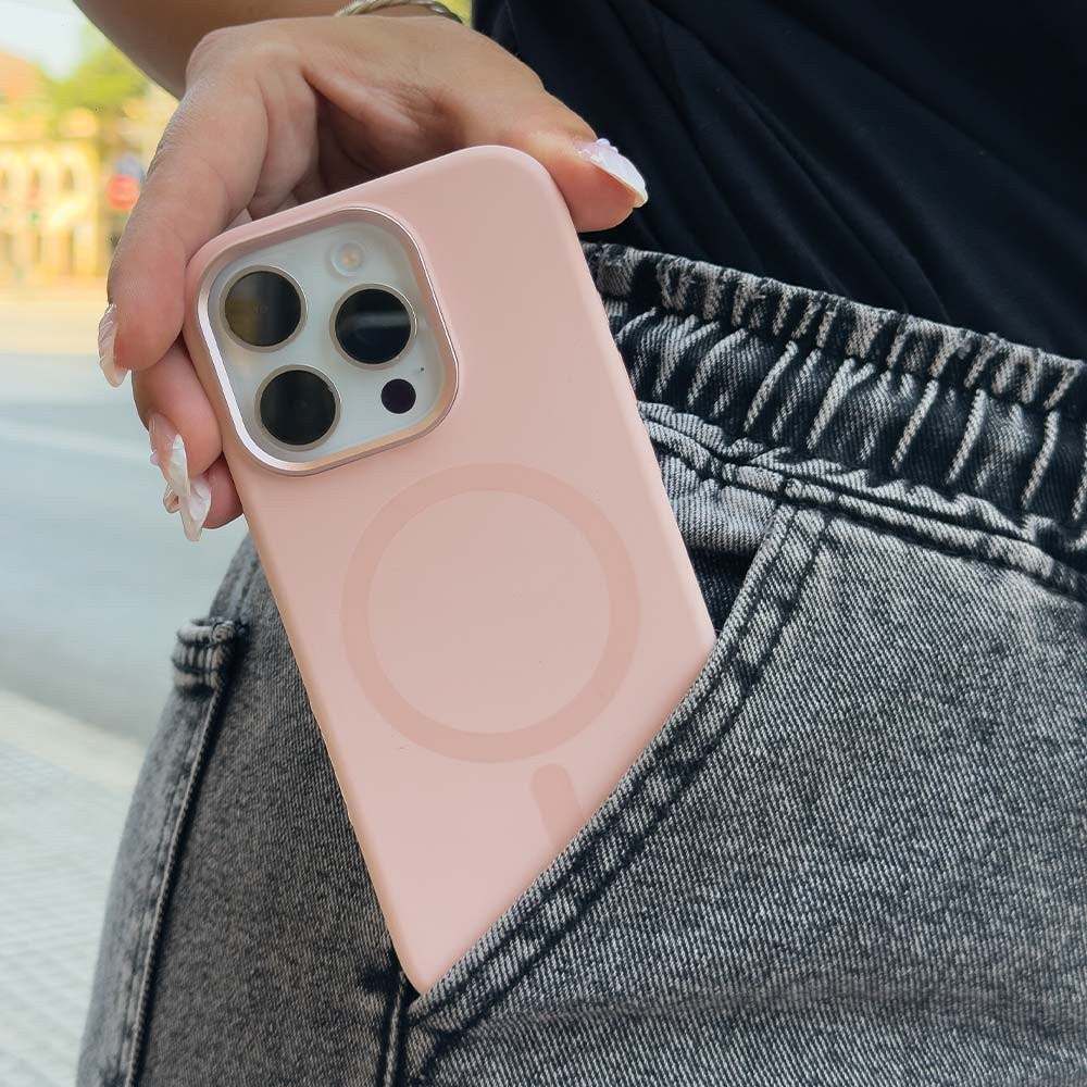 Θήκη Magnetic MagTouch Sonique Apple iPhone 16 Ροζ