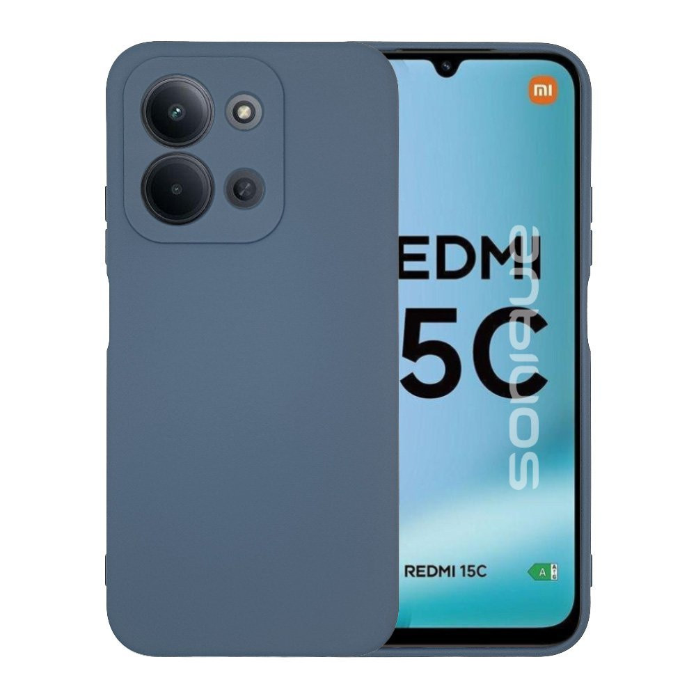 Θήκη Σιλικόνης My Colors Sonique Xiaomi Redmi 15C 4G / Redmi 15C 5G / Poco C85 4G Μπλε Σκούρο