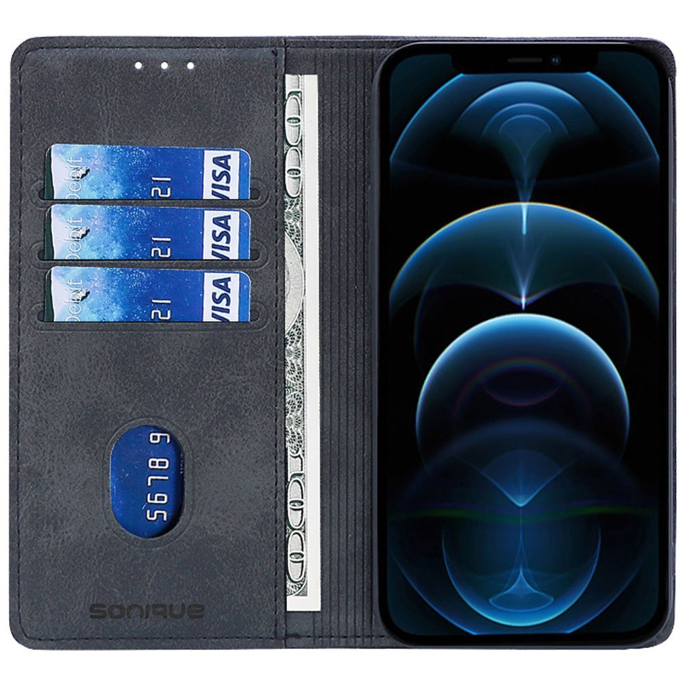 Θήκη Πορτοφόλι Vintage Magnet Wallet Sonique OnePlus Nord CE 5 5G Μαύρο