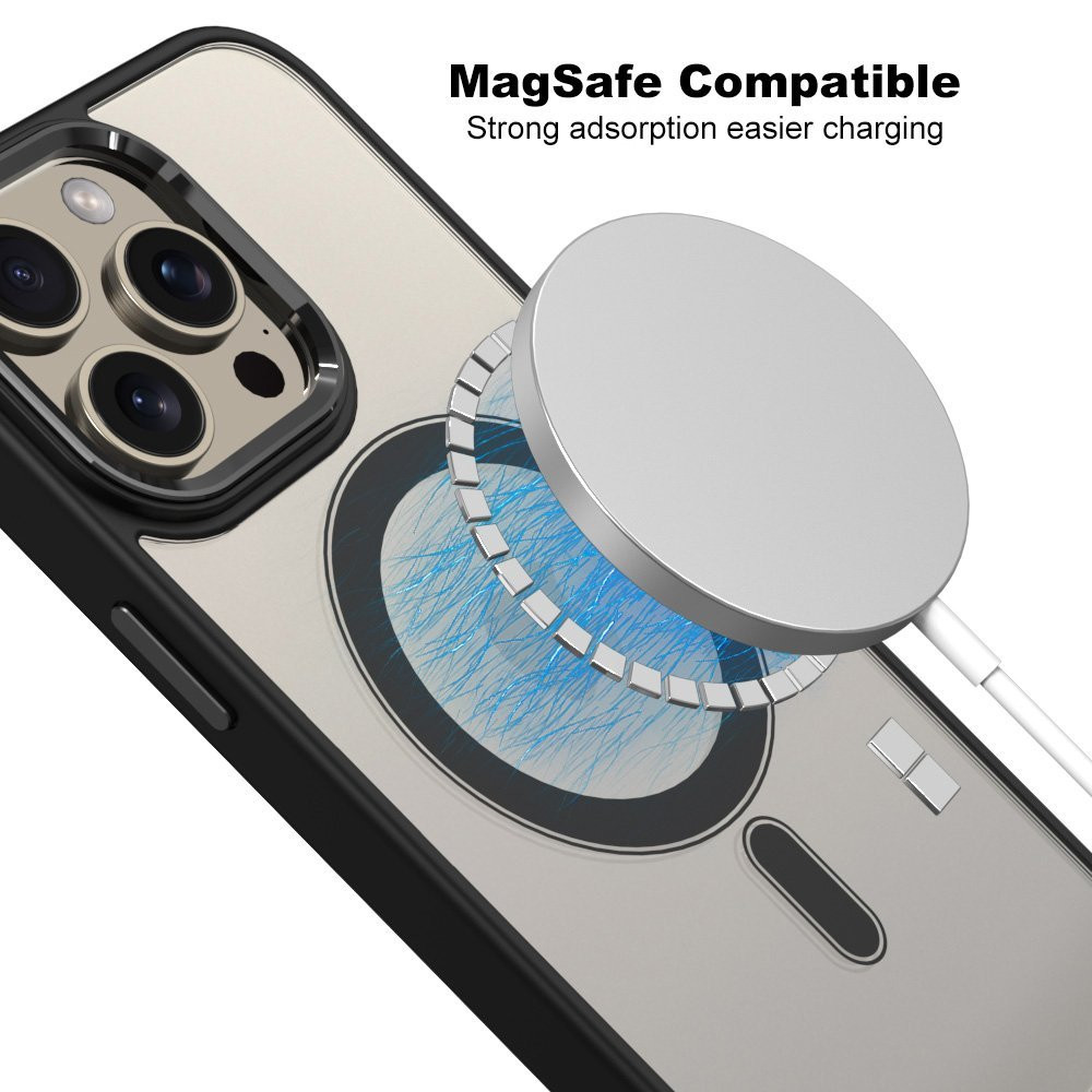 Θήκη Magnetic MagMetal Sonique Apple iPhone 17 Air Μαύρο