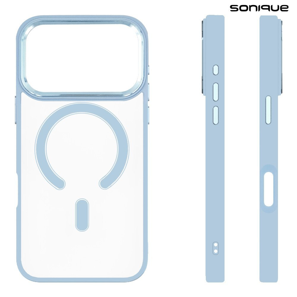Θήκη Magnetic MagMetal Sonique Apple iPhone 17 Pro Γαλάζιο