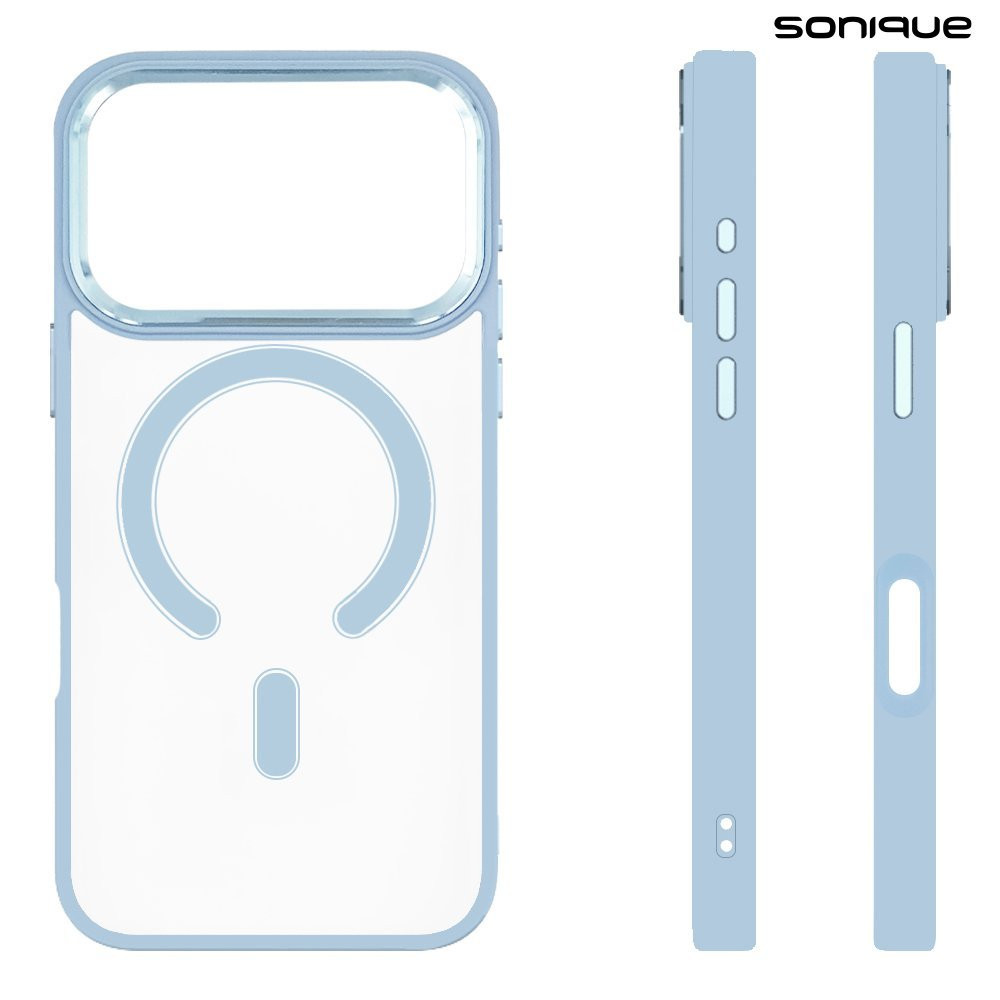 Θήκη Magnetic MagMetal Sonique Apple iPhone 17 Pro Max Γαλάζιο