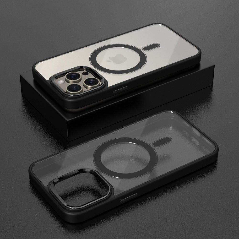 Θήκη Magnetic MagMetal Sonique Apple iPhone 17 Pro Max Μαύρο