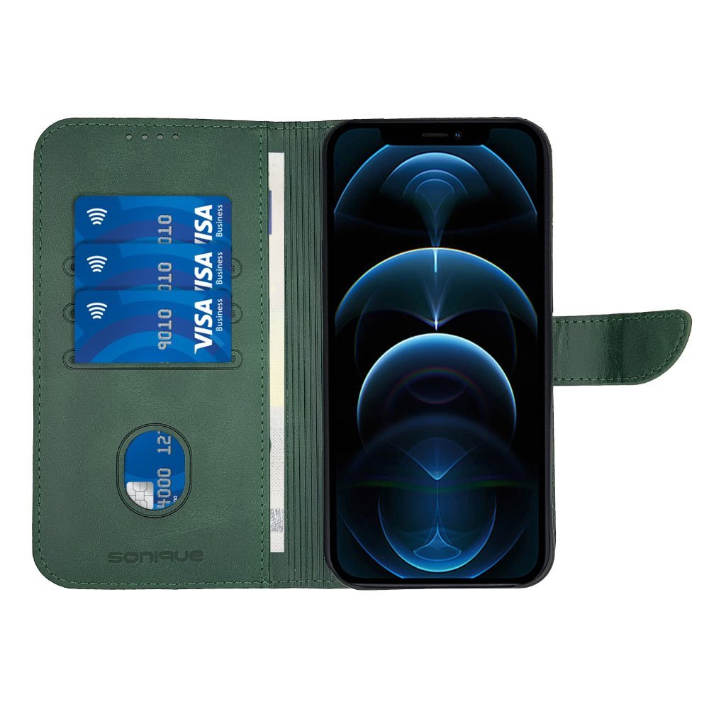 Θήκη Πορτοφόλι Sonique Urban Wallet Samsung Galaxy A34 5G Πράσινο Σκούρο