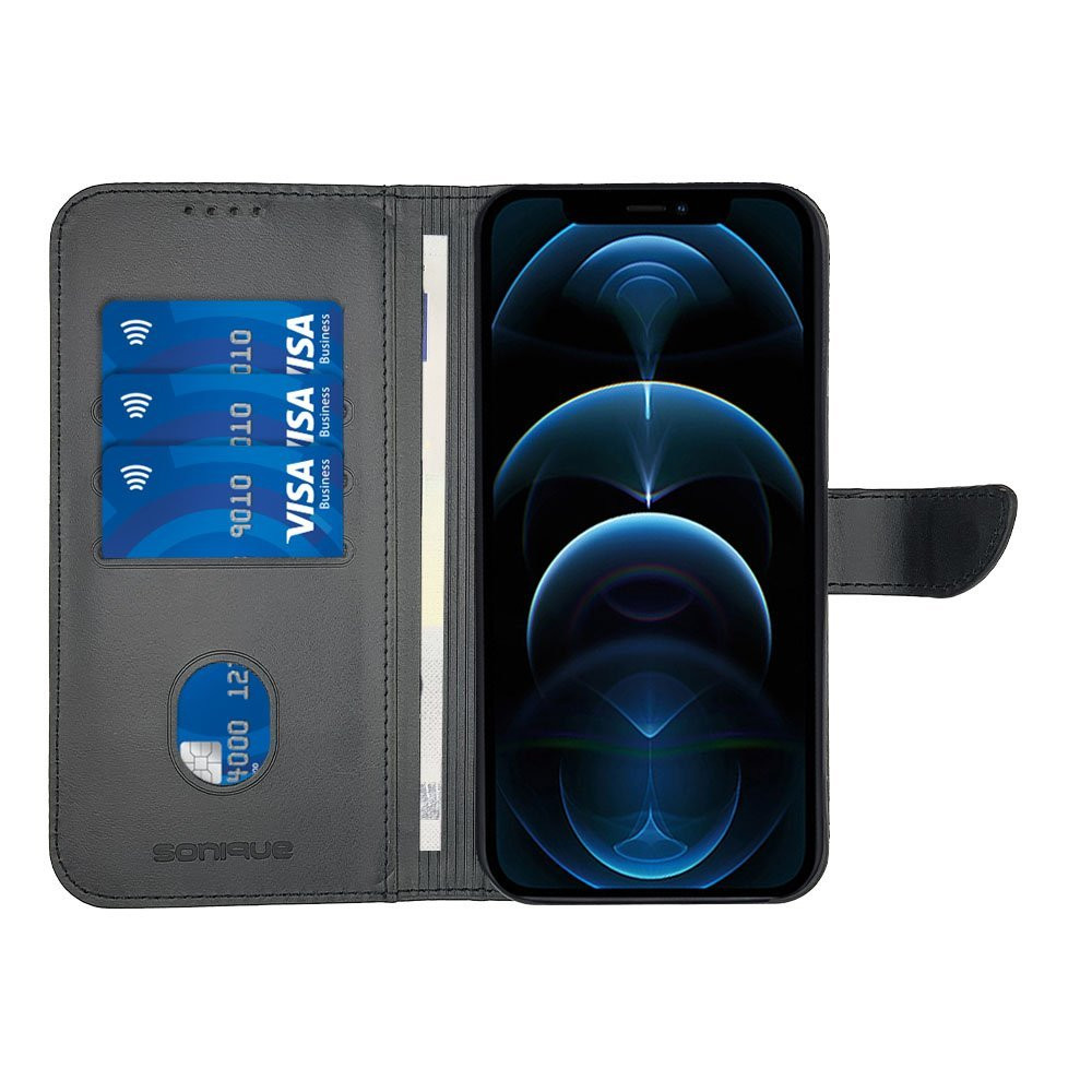 Θήκη Πορτοφόλι Sonique Urban Wallet Samsung Galaxy S23 Ultra Μαύρο