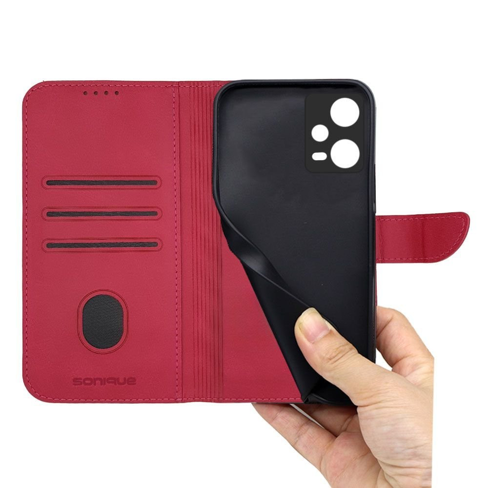 Θήκη Πορτοφόλι Sonique Urban Wallet Xiaomi Redmi Note 12 Pro 5G / Poco X5 Pro 5G Φούξια
