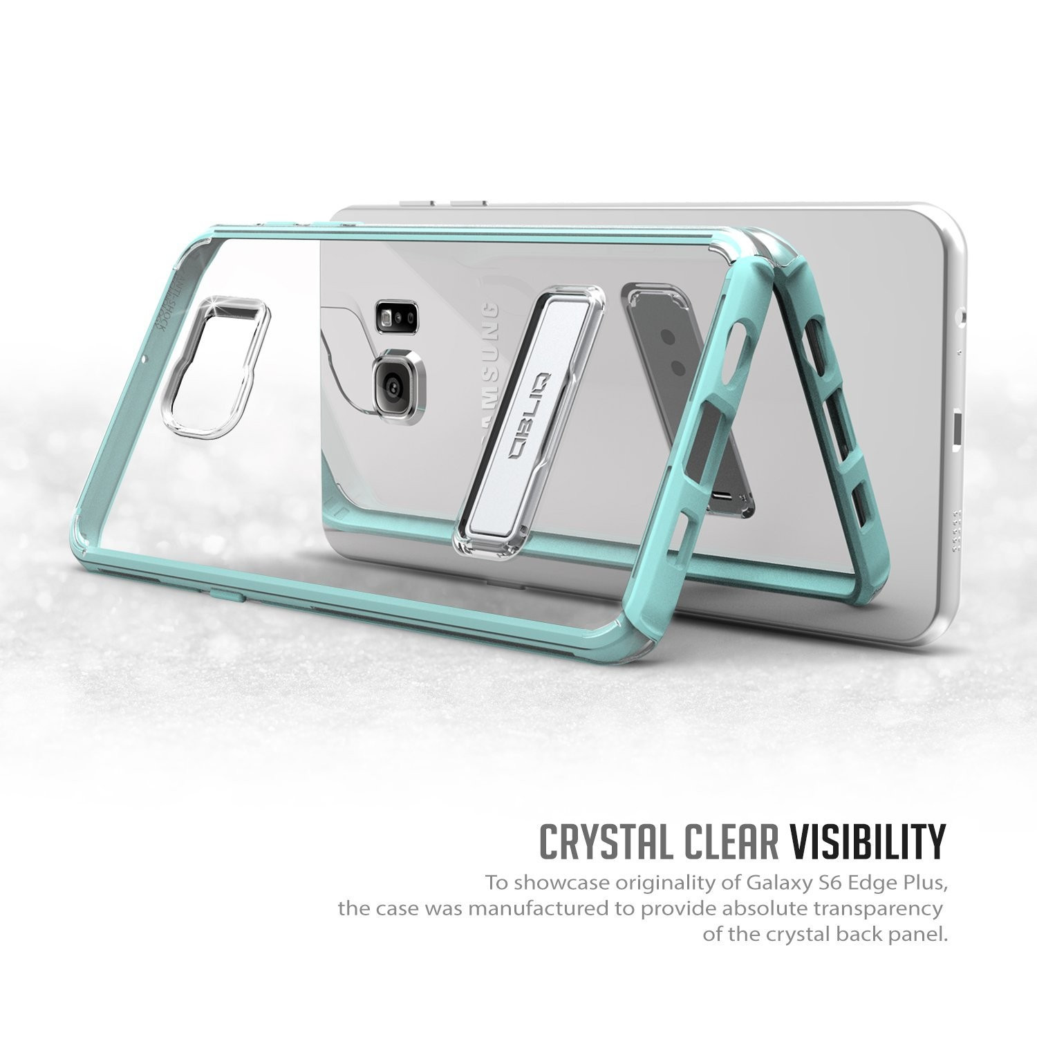Obliq Θήκη Naked Shield Series Samsung Galaxy S6 Edge Plus - Green (OBGS6EPNKSHD03)