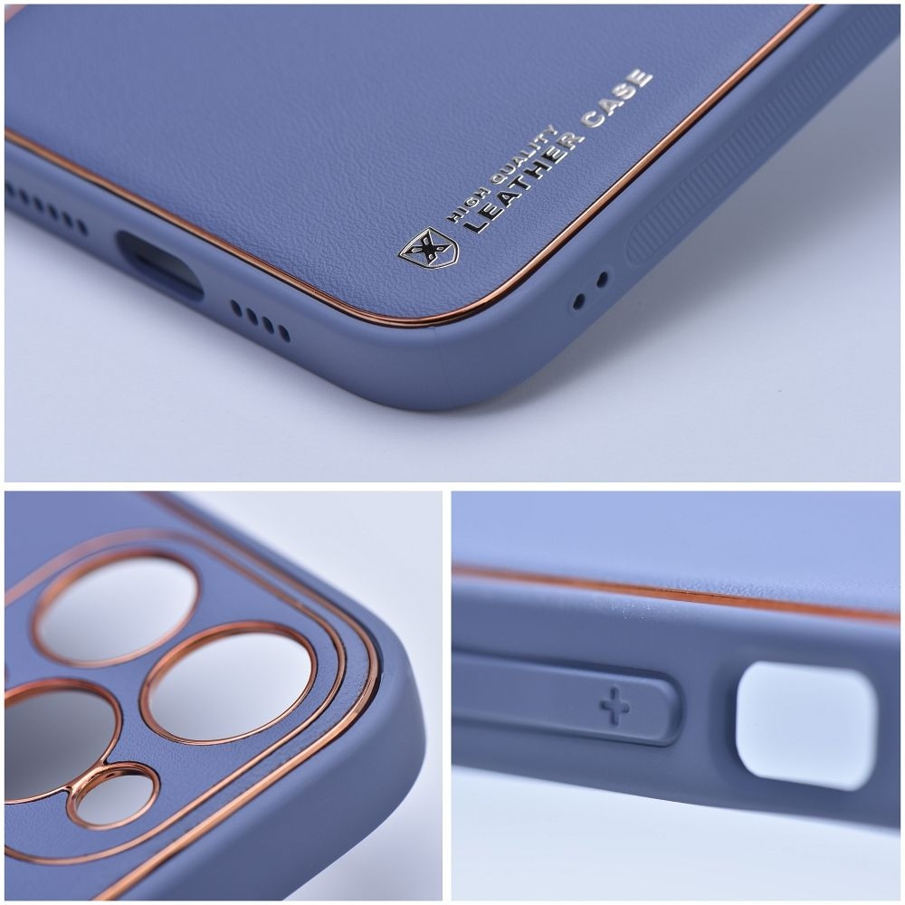 OEM PU Leather TPU Case Xiaomi Redmi Note 12 4G Purple (200-110-523)