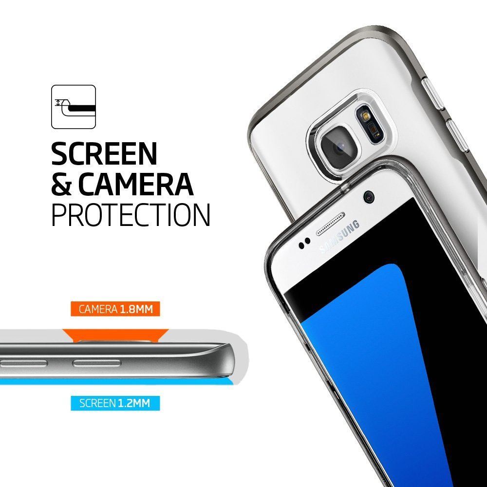Spigen Galaxy S7 Neo Hybrid Crystal Gunmetal (555CS20022)