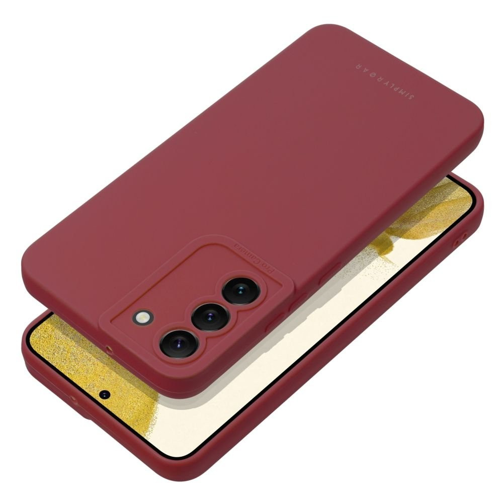 Θήκη Σιλικόνης Roar Luna Apple Samsung Galaxy S25 Κόκκινο 