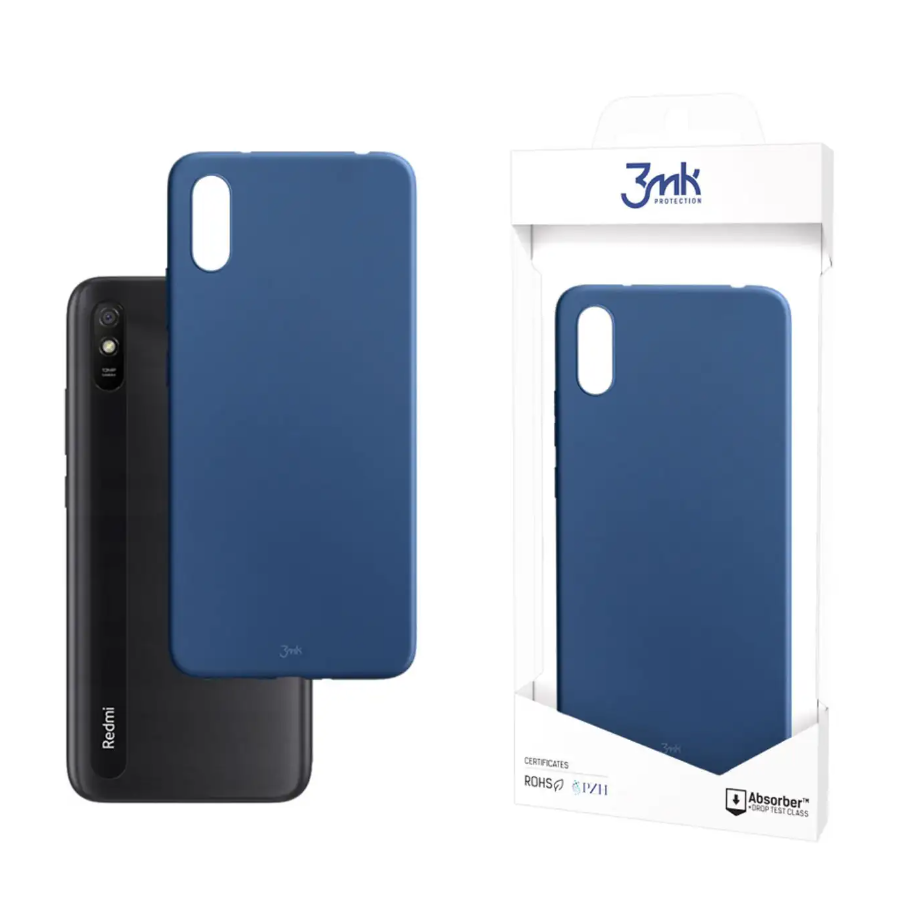 3ΜΚ θήκη Σιλικόνης Xiaomi Redmi 9A / 9AT - Blue (200-110-363)