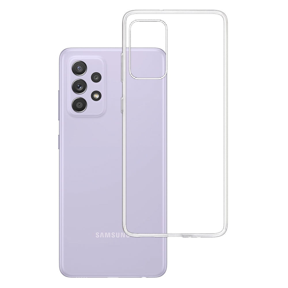 3ΜΚ θήκη Σιλικόνης Samsung Galaxy A52 4G/5G - A52s 5G - Διάφανη (200-109-548)