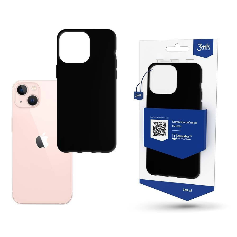 3ΜΚ θήκη Σιλικόνης Apple IPhone 14 - Black (200-110-325)